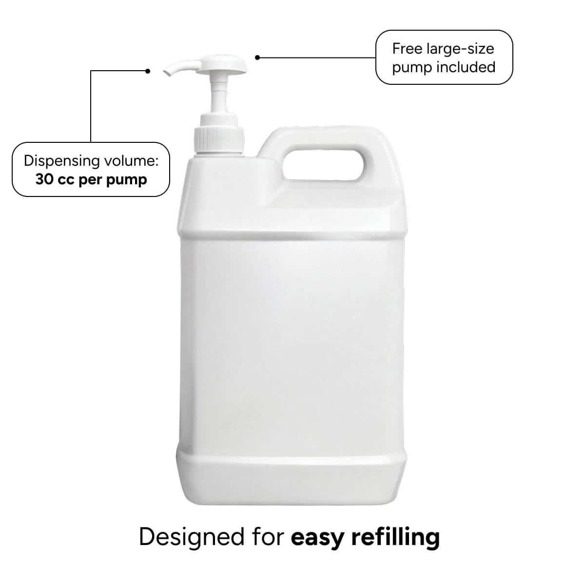 WENESY Geranium Bulk Liuqids Hand Wash 5L - Carton of 2