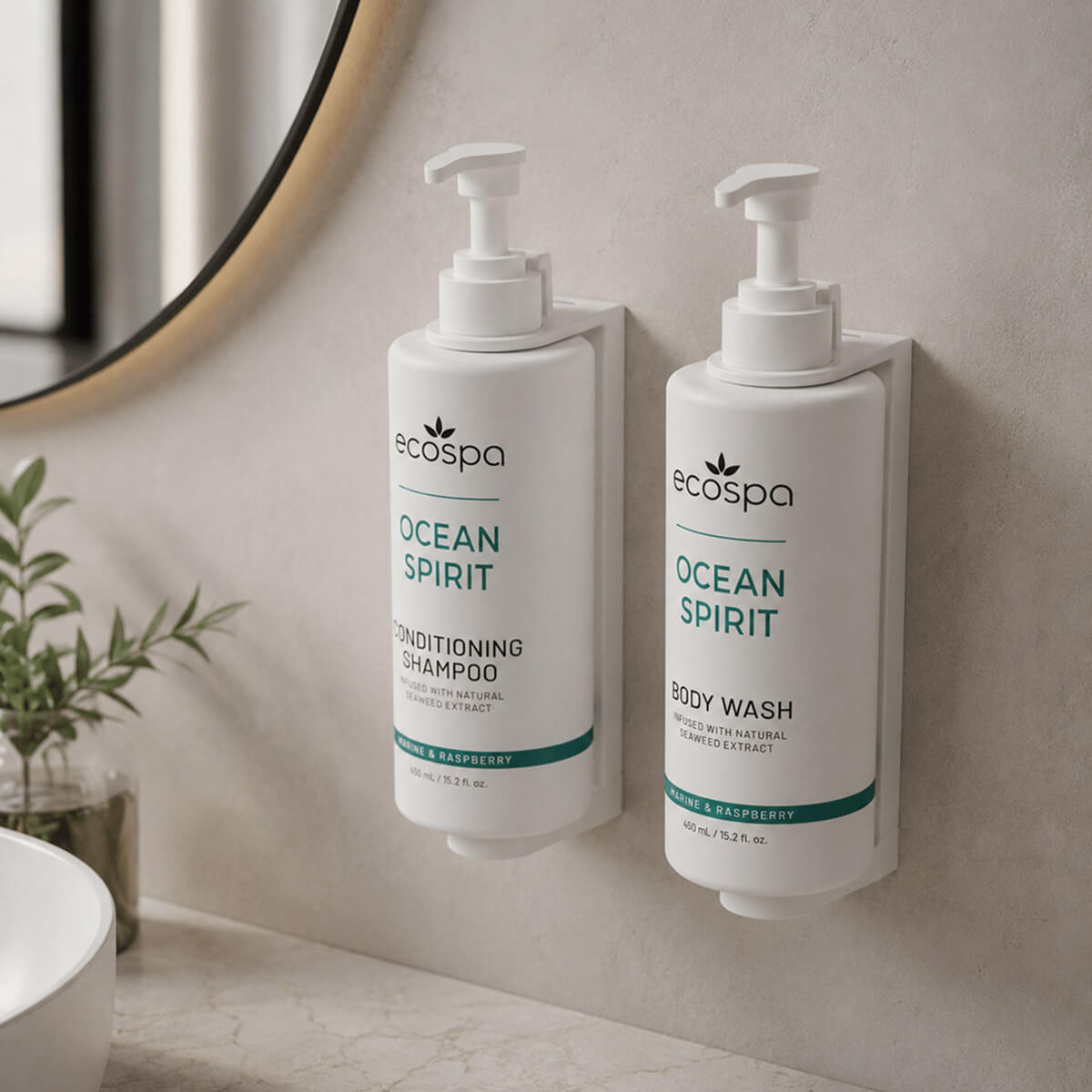 ECOSPA Ocean Spirit Hotel Entry Kit 450ml – Carton of 20