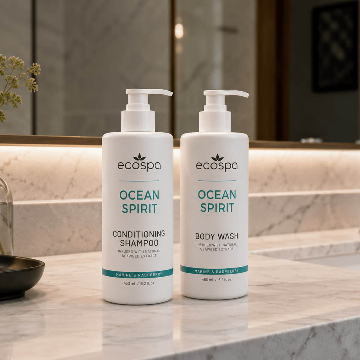 ECOSPA Ocean Spirit Hotel Entry Kit 450ml – Carton of 20