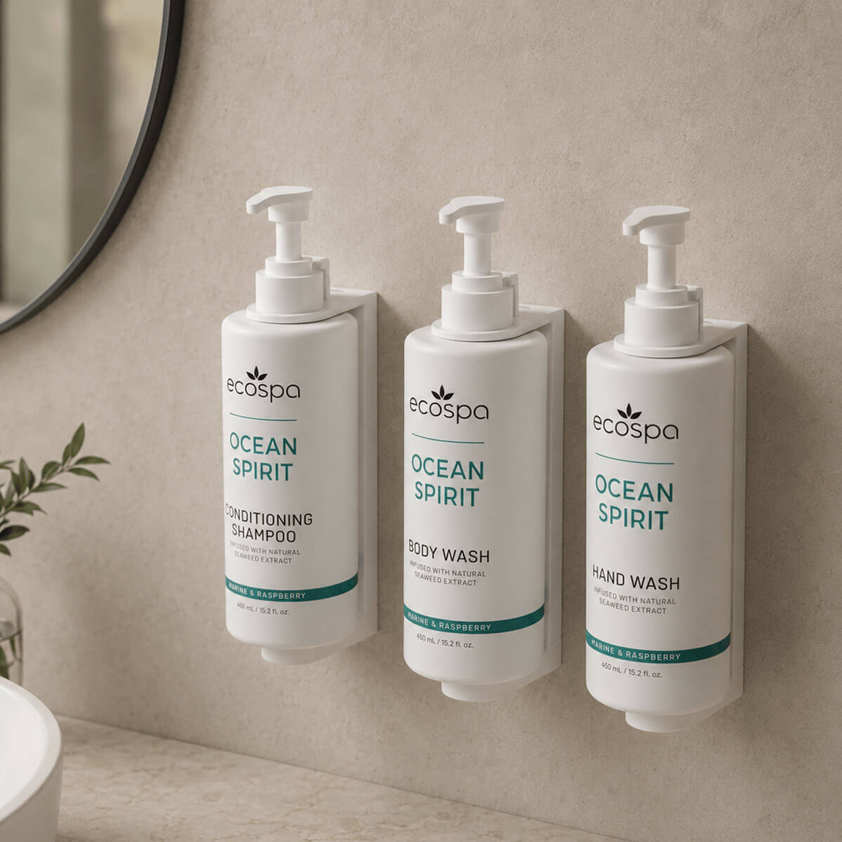 ECOSPA Ocean Spirit Hotel Standard Kit 450ml – Carton of 20