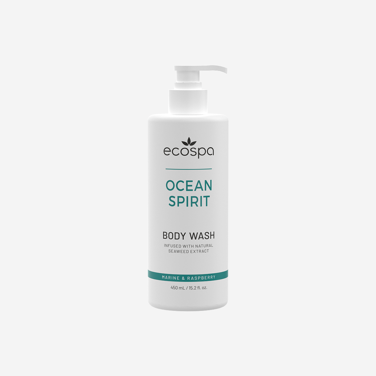 ECOSPA Ocean Spirit Pump Max Dispenser Body Wash 450ml - Carton of 20