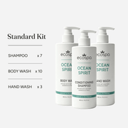 ECOSPA Ocean Spirit Hotel Shampoo x7, Hotel Body Wash x10, Hotel Hand Wash x3, 450ml | Hotel Supply Australia & NZ