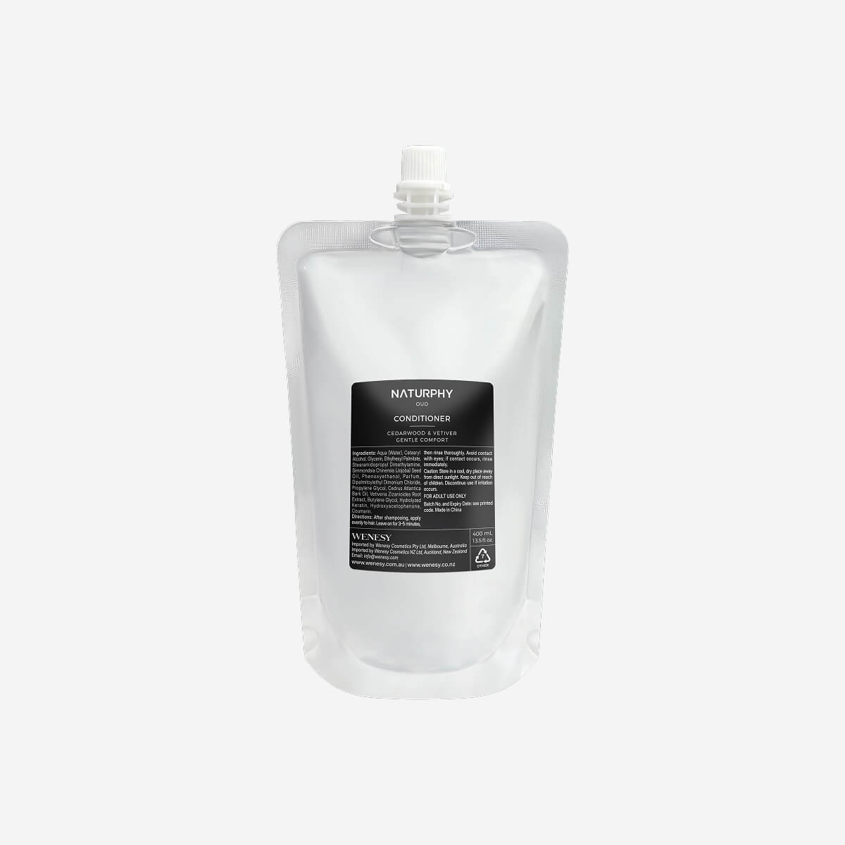 NATURPHY Oud Conditioner Refill 400ml - Carton of 20