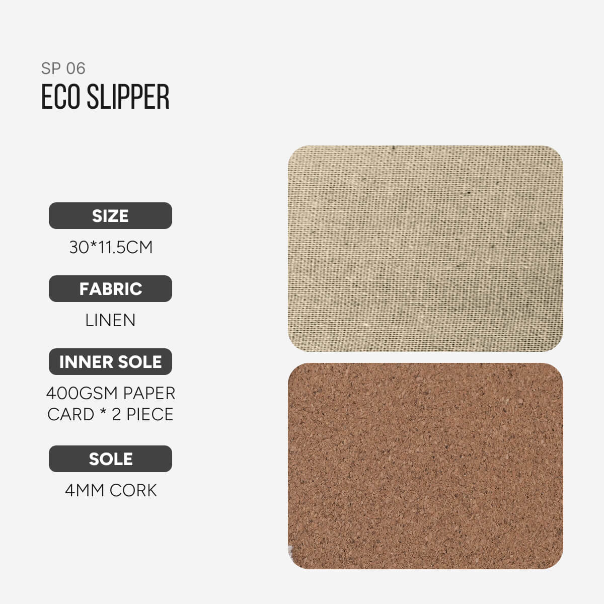 Hotel Eco Slipper - Carton of 100