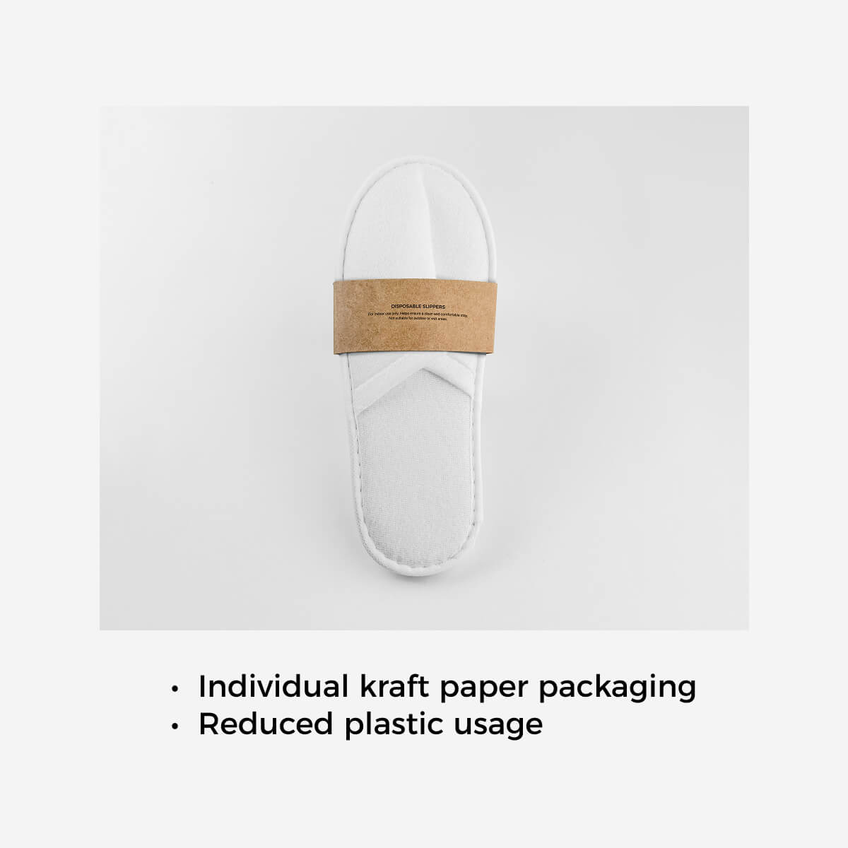 Hotel Nap Fabric Slipper - Carton of 100