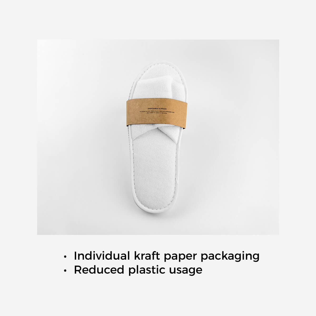 Hotel Terry Standard Slipper (Open) - Carton of 100