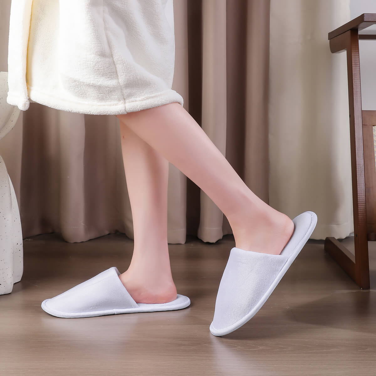 Hotel Velour Standard Slipper - Carton of 100