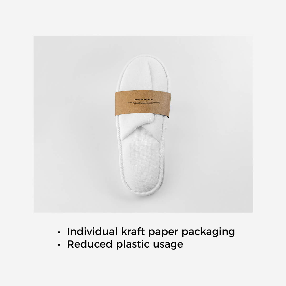 Hotel Velour Standard Slipper - Carton of 100