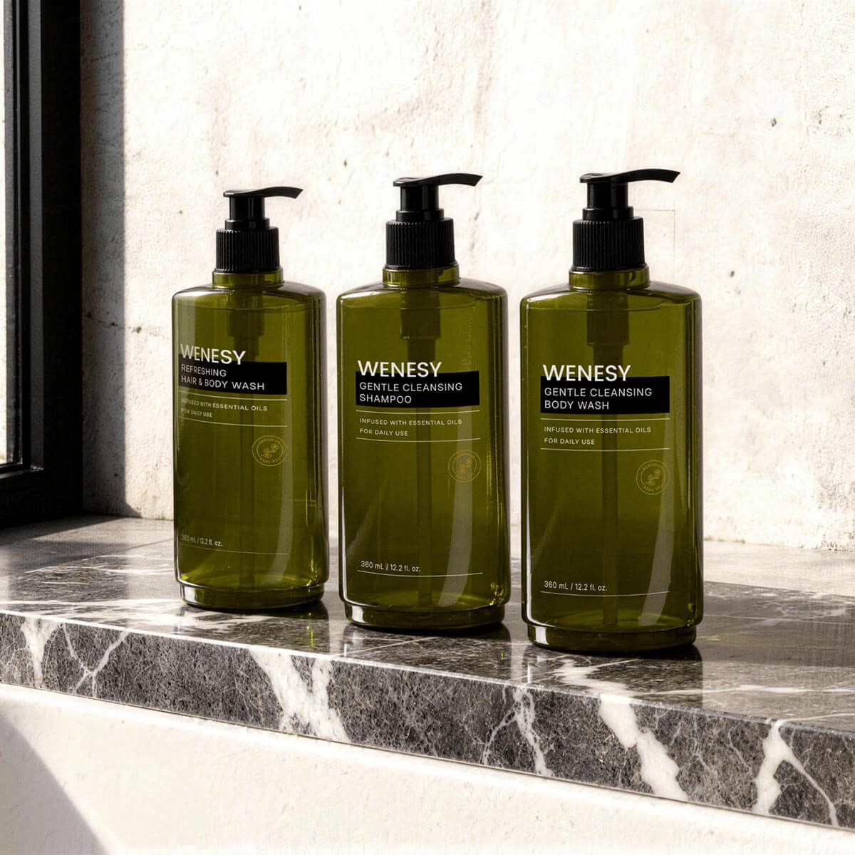 WENESY Geranium Hotel Standard Kit 360ml – Carton of 20