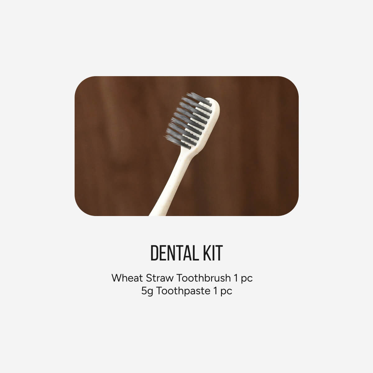 Hotel Dental Kit Eco Kraft Paper Packaging - Carton of 200