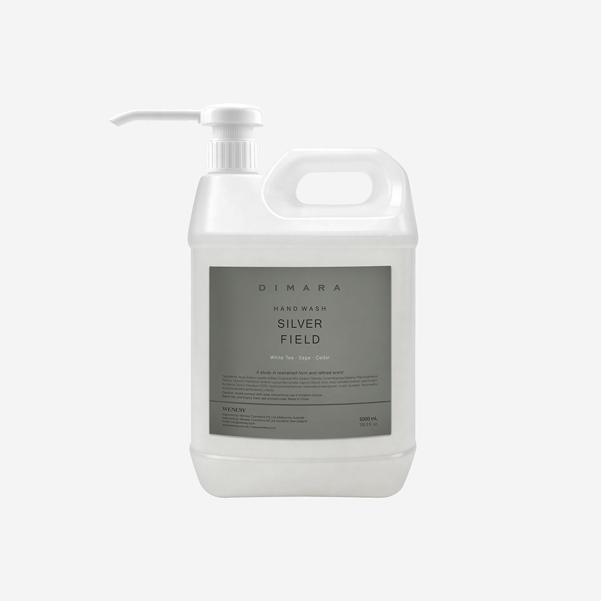DIMARA Silver Field Hotel Hand Wash 5L - Carton of 2