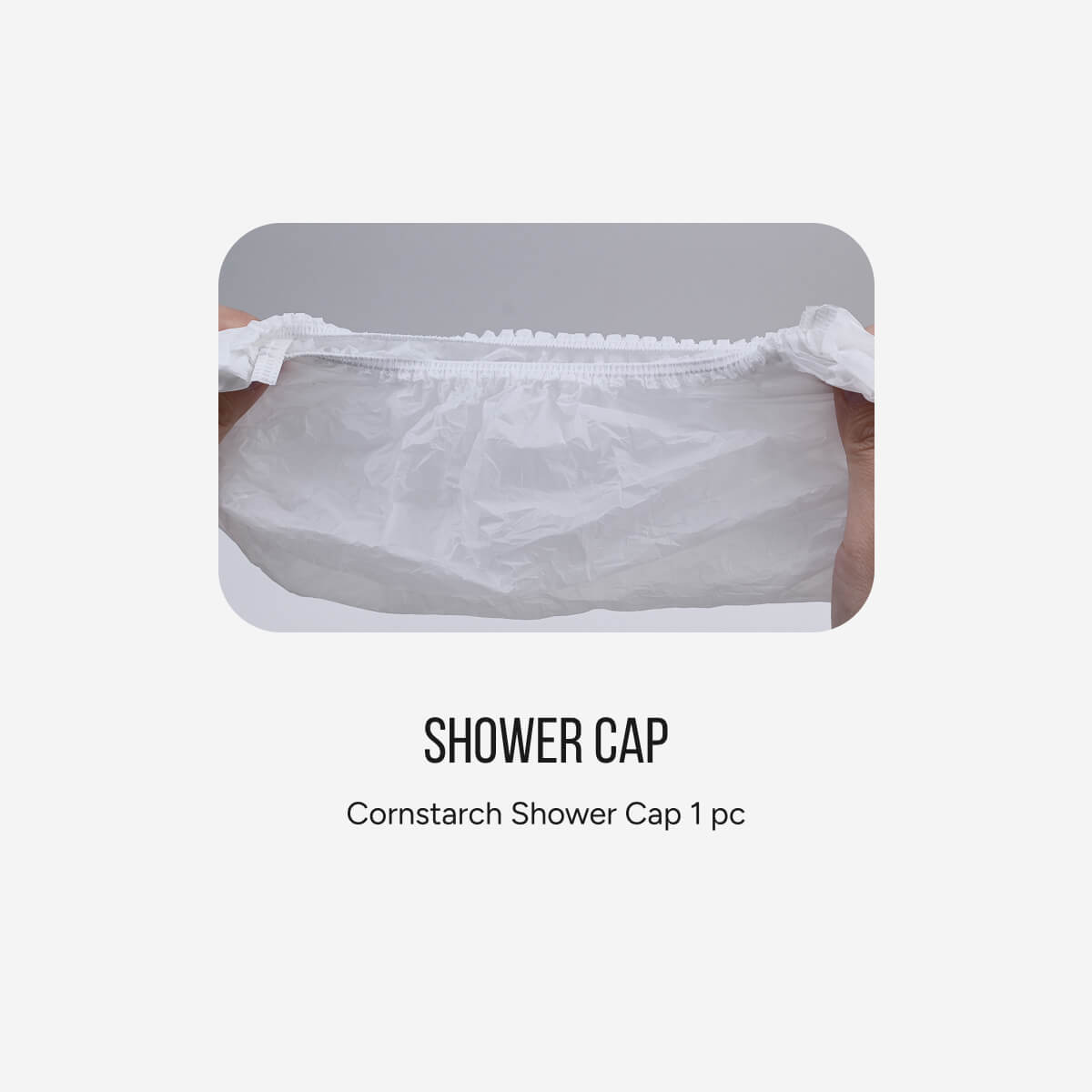 Hotel Shower Cap Eco Kraft Paper Packaging - Carton of 200