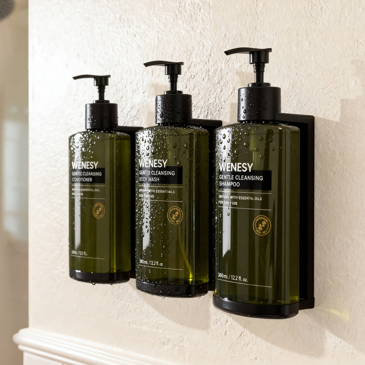 WENESY Geranium Pump Pro Dispenser Conditioner 360ml - Carton of 20
