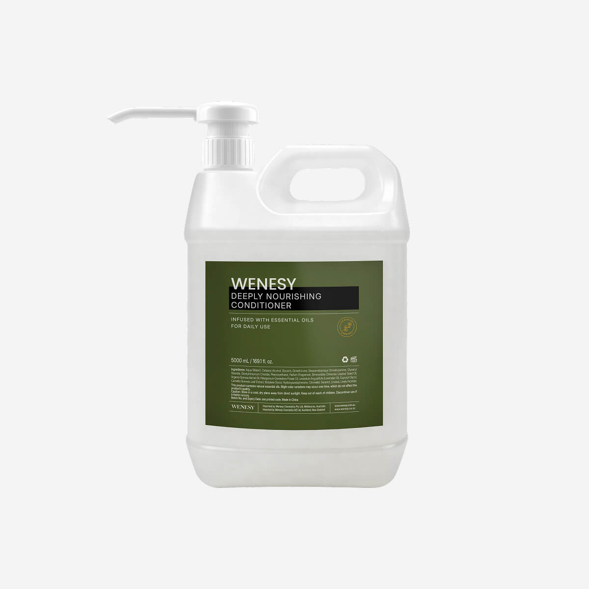 WENESY Geranium Hotel Conditioner 5L - Carton of 2